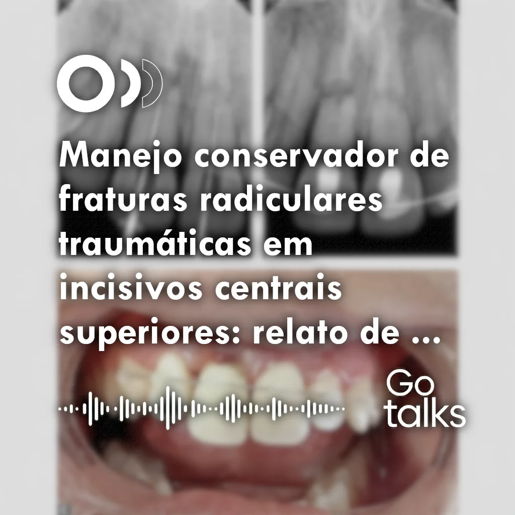 Manejo conservador de fraturas radiculares traumáticas em incisivos centrais superiores: relato de caso com dois anos de controle