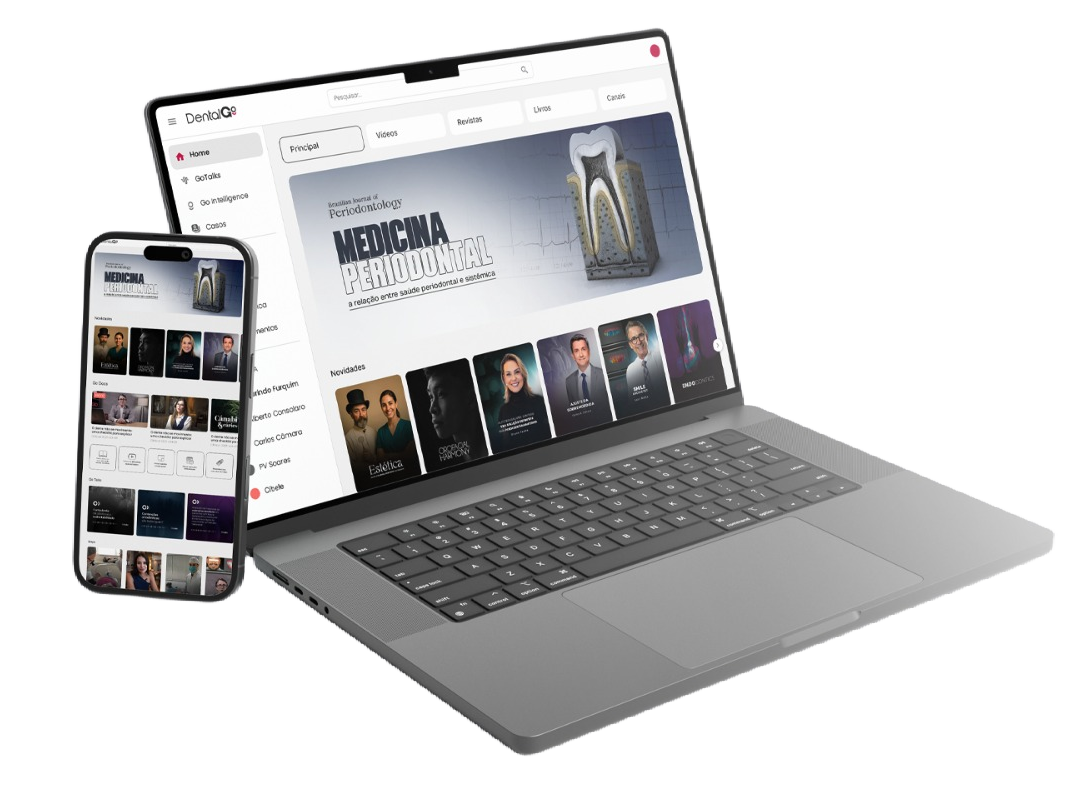 Plataforma DentalGO no notebook